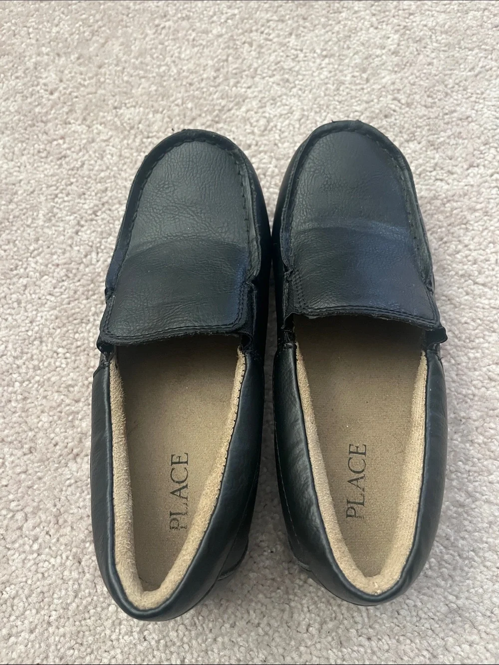 Children’s Place Black Slip-On